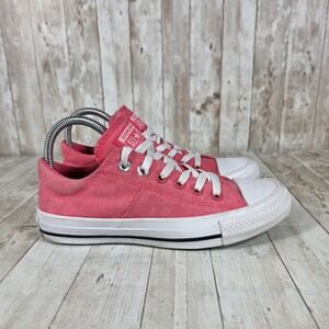 Converse Chuck Taylor All Star Low Top Coral Canvas Sneakers‎ Women's Size 7